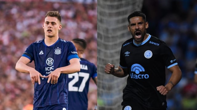 Federico Girotti y Franco Jara, goleadores que llegan afilados al clásico. Como Talleres y Belgrano (Prensa Talleres y Facundo Luque / La Voz)