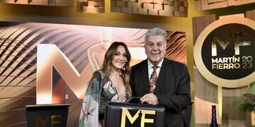 Luis Ventura y Vero Lozano dieron a conocer los nominados a los Premios Martín Fierro 2023.