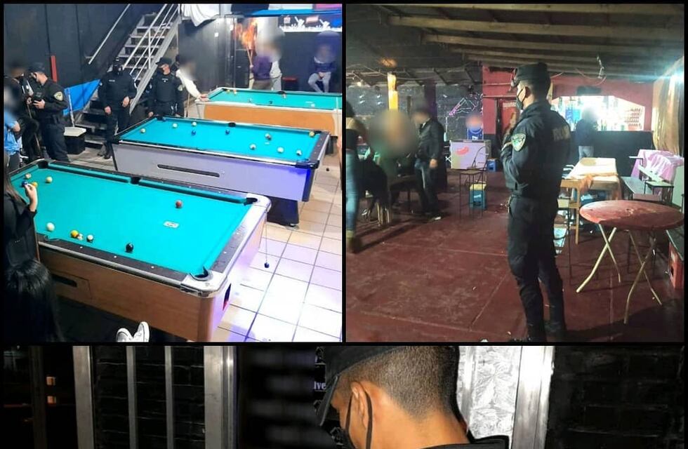 Clausuraron bares y constataron varias fiestas clandestinas en la provincia