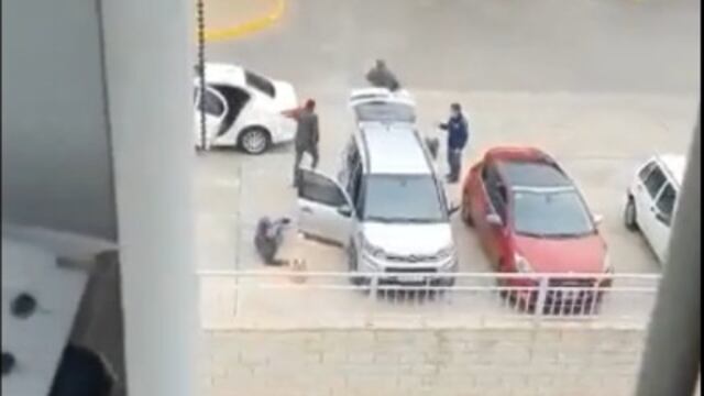 Violento asalto en el complejo Terraforte II de Gama en una operación ilegal de compra-venta de dólares.