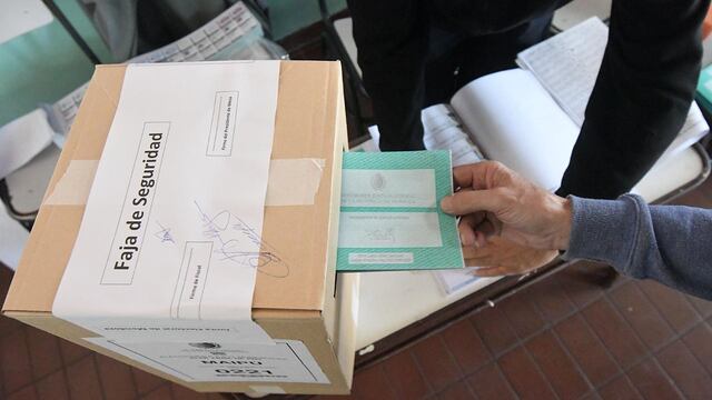 Elecciones de la provincia de Mendoza.
Sistema de boleta única de papel para elegir a sus candidatos
Foto:José Gutierrez / Los Andes