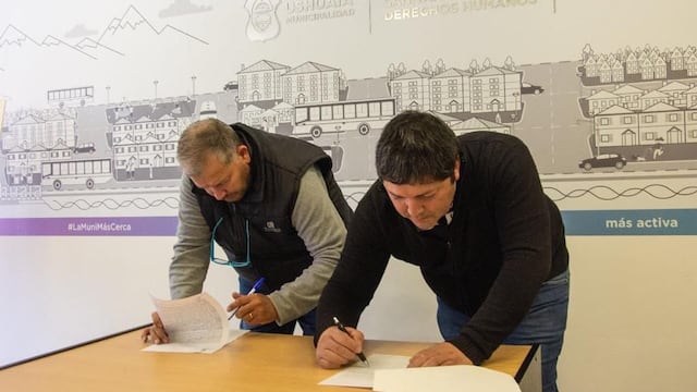 Ushuaia: firmaron convenios para el uso de Centros Comunitarios Municipales