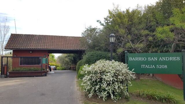 La casa en la que Maradona pasó sus últimos días.