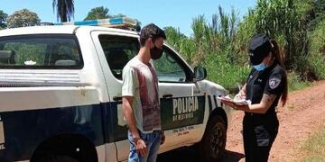 Oberá: ya está con su familia un joven que se ausentó de su vivienda