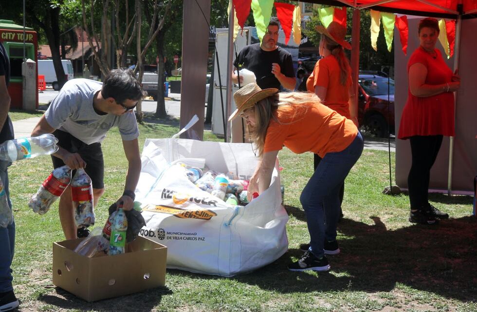 Ecocanje edición Octubre: una iniciativa que promueve reciclaje en Villa Carlos Paz