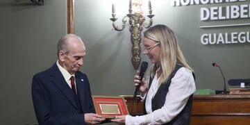 Enrique Castiglioni fue declarado "Personalidad destacada" de Gualeguaychú