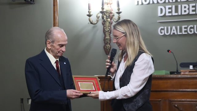 Enrique Castiglioni fue declarado "Personalidad destacada" de Gualeguaychú