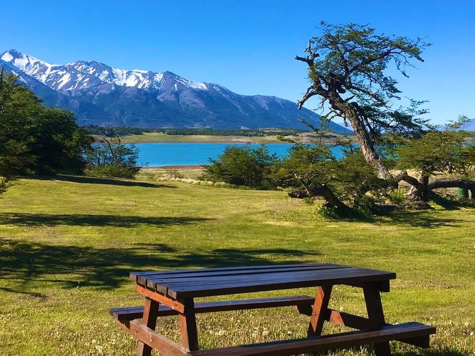 Camping Lago Roca, en El Calafate. (Foto: Gentileza)