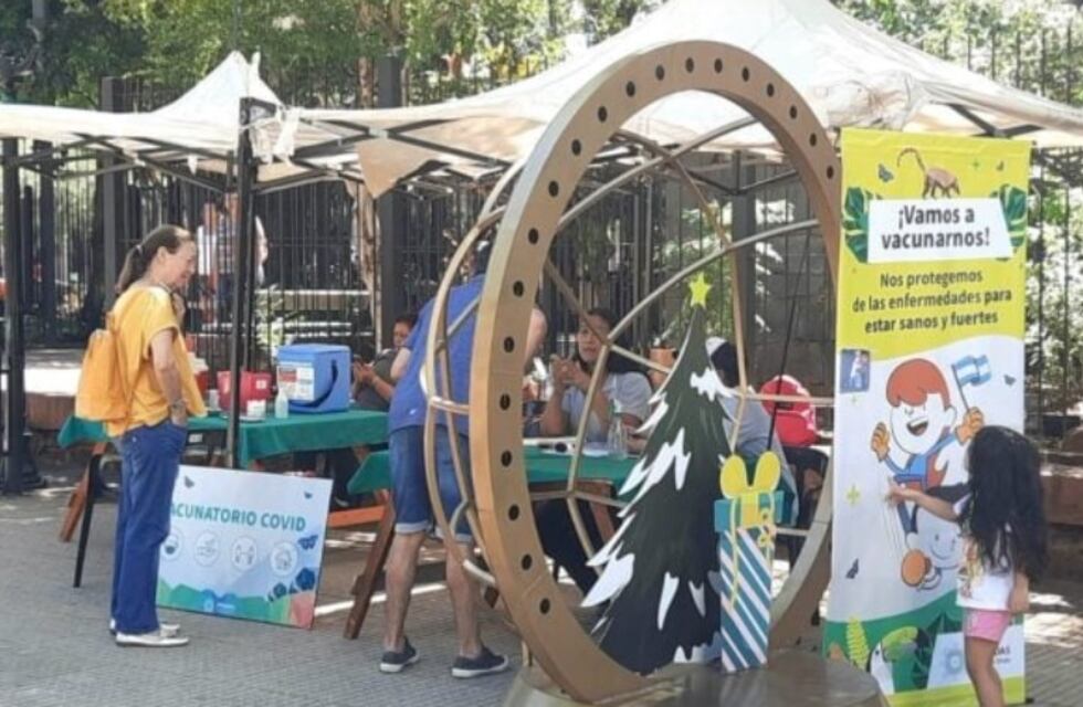 Posadas: regresa el vacunatorio fijo a la plaza 9 de Julio