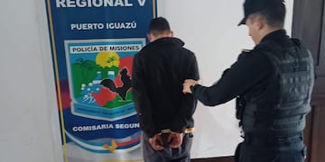 Detienen a un individuo acusado de intentar robar una moto en Puerto Iguazú.