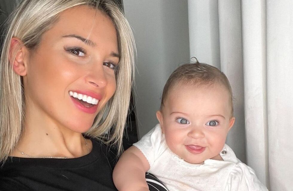 Agustina Gandolfo opinó sin filtros sobre los famosos que le cubren la cara a sus hijos