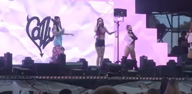 Cazzu la invitó a cantar a La Joaqui en el Lollapalooza de 2019.