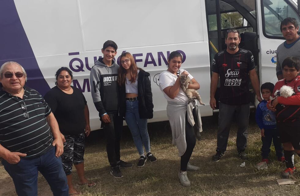 El nuevo Quirófano Móvil se acercó a barrio Martín Fierro