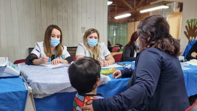 Ushuaia: controles de salud a niños en el barrio Los Morros