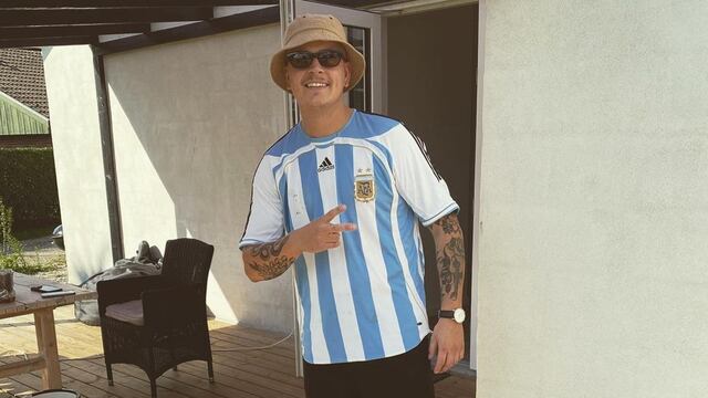 Jonny demuestra todo su amor y pasión por Córdoba y Argentina.