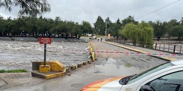 Intensa lluvia en Punilla: cayeron más de 100 milímetros en Carlos Paz. (La Voz)
