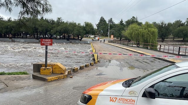 Intensa lluvia en Punilla: cayeron más de 100 milímetros en Carlos Paz. (La Voz)