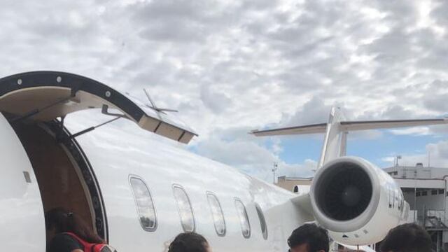 La aeronave sanitaria concretó sin contratiempos el traslado del paciente de 10 meses.