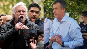 Daniele amenazó con cortes de calle y Spaccesi lo denunció.