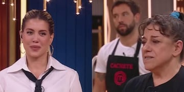 Antes de irse de Masterchef Celebrity, Julia Calvo le confesó a Wanda Nara que era amiga de la China Suárez