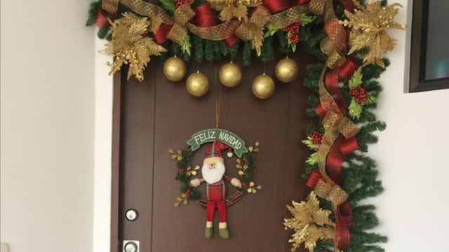 Chau al adorno clásico en las puertas en Navidad: la alternativa fácil y elegante que es tendencia para este 2025