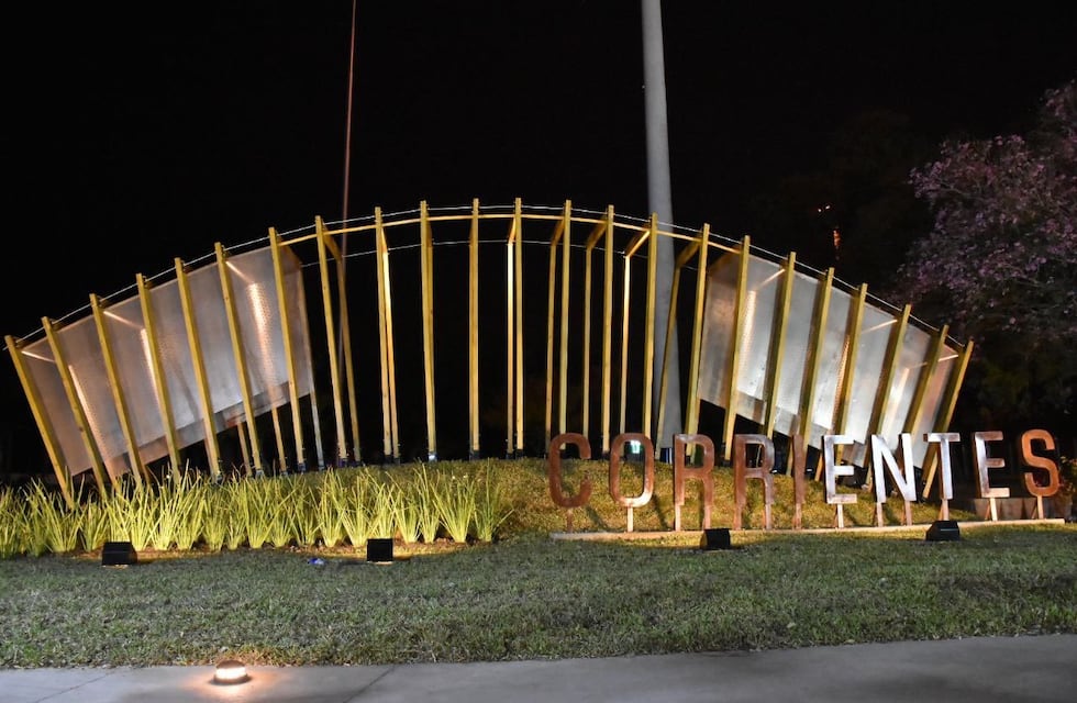 La ciudad de Corrientes con nuevo monumento al Chamamé