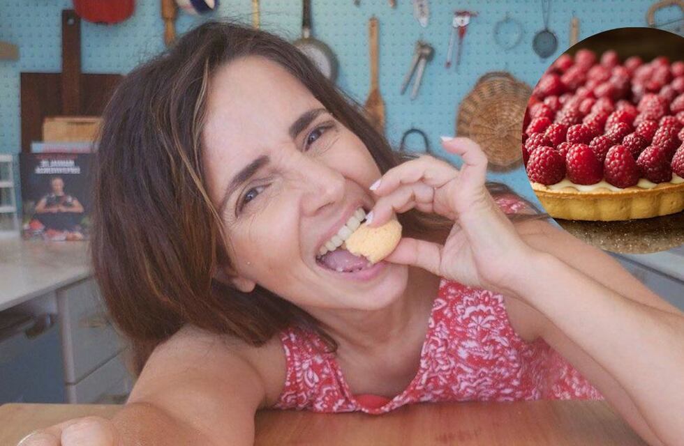 Cómo hacer la tarta de frambuesas sin azúcar de Paulina Cocina para las meriendas de verano