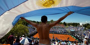 Argentina jugará con hinchas la Copa Davis en Buenos Aires