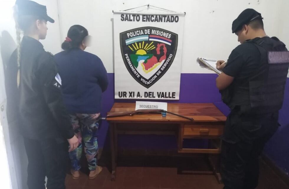 Salto Encantado: discutió con su vecina y la atacó con un rifle