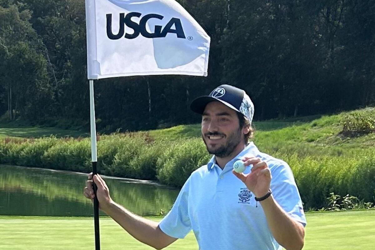 Ignacio Albónico, golfista Argentino.