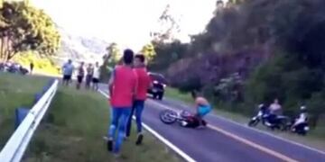 Según los vecinos, las picadas de motos se volvieron una costumbre en ese lugar.