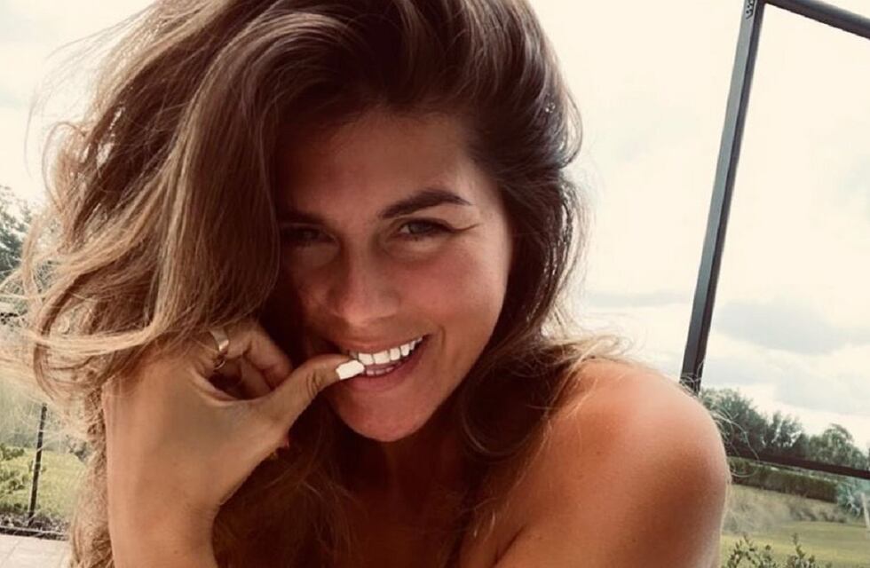 Loly Antoniale disfrutó de un domingo a puro sol: “Agua bendita”