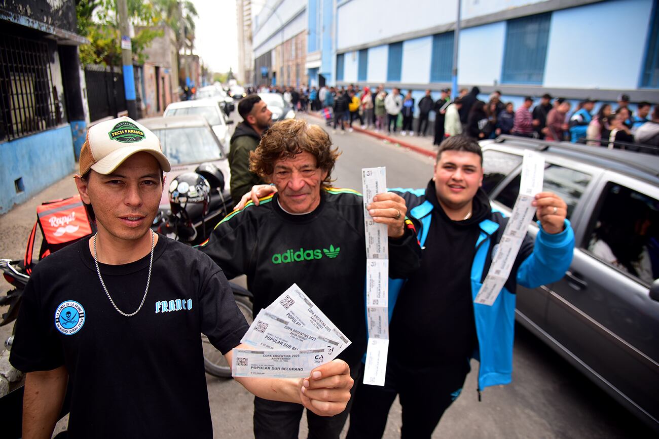 Comienza la venta de entradas de Belgrano para Copa Argentina. (Pedro Castillo / La Voz)