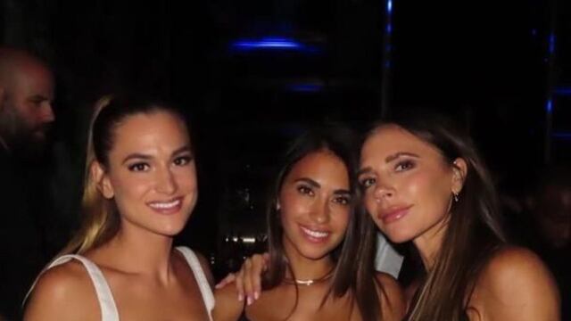 La rosarina fue con Elena Galera y la empresaria inglesa a un evento de la revista Vogue.