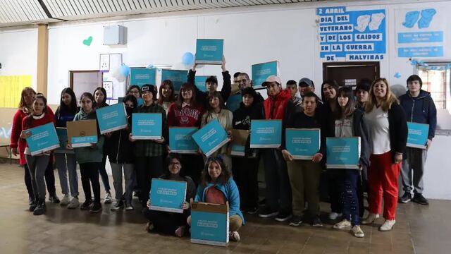 Entregaron 730 notebooks correspondiente al programa Conectar Igualdad.