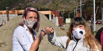 Noelia Trenitino Mártire, visitó la Cooperativa conformada por Mujeres en la ciudad que lleva adelante trabajos de producción.