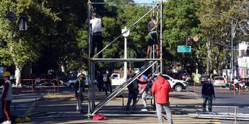 El predio de la ex Rural es el epicentro de la actividad en el Parque de la Independencia.