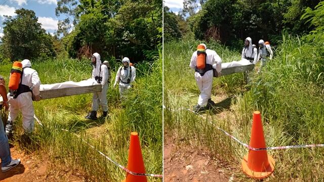 Todavía no trascendió hace cuanto tiempo el cuerpo estaría en el lugar del hallazgo.