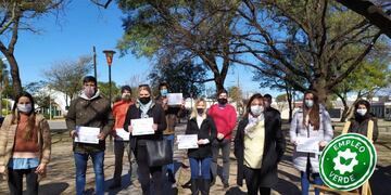 Entregaron certificados de Jardinería Inicial