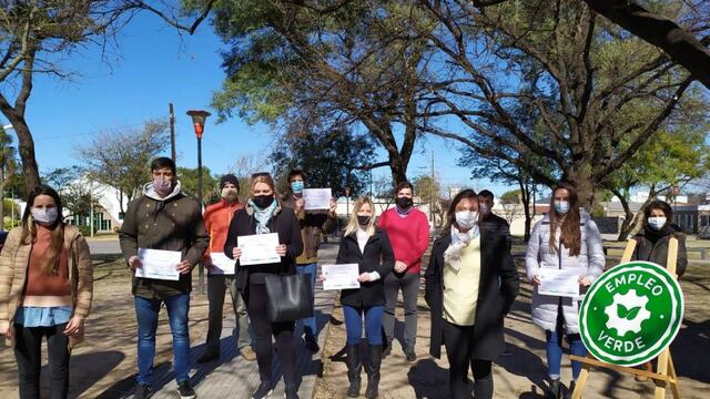 Entregaron certificados de Jardinería Inicial