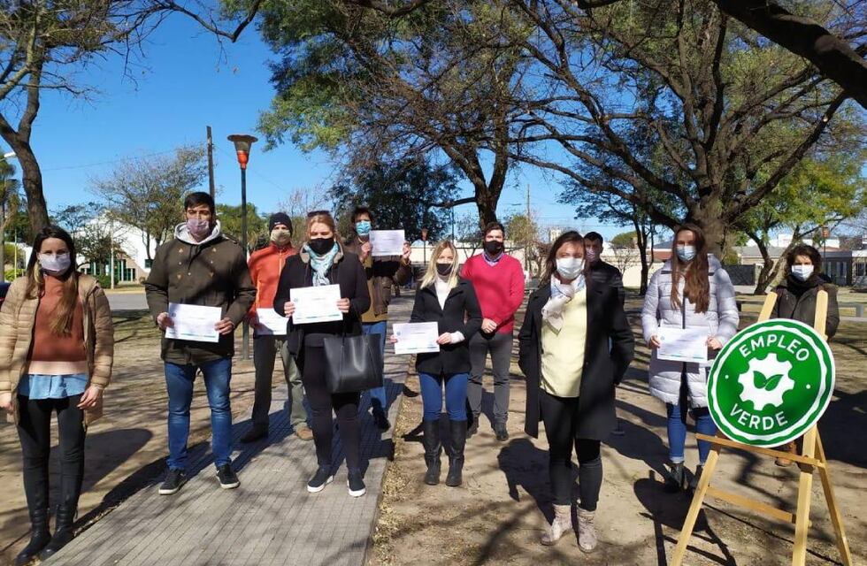 Entregaron certificados del curso de Jardinería Inicial