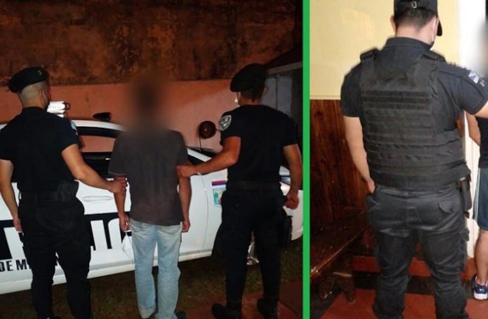 Varios operativos y dos hombres detenidos que se hallaban prófugos de la Justicia en Oberá y Colonia Guaraní