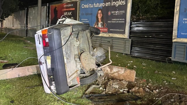Las imágenes del terrible choque en Córdoba.
