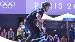 Maligno Torres habló una hora antes de salir a la final de BMX, en búsqueda de la primera medalla Argentina en París 2024.