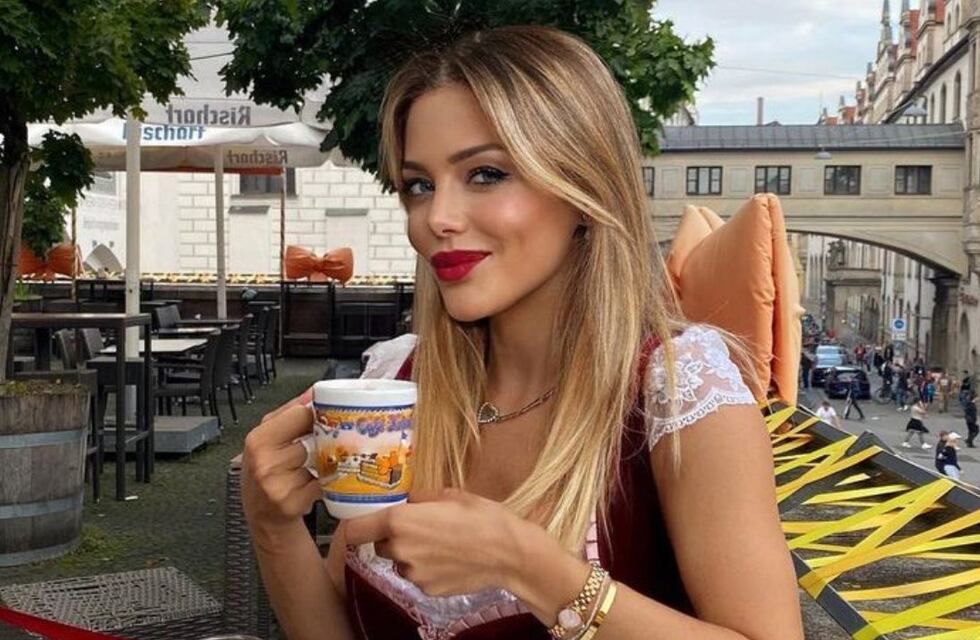 El desayuno vegetariano de Evangelina Anderson en Argentina