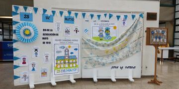 Con una exposición en el hall del municipio, Agenda de las Infancias cerró el mes de mayo