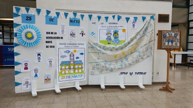 Con una exposición en el hall del municipio, Agenda de las Infancias cerró el mes de mayo