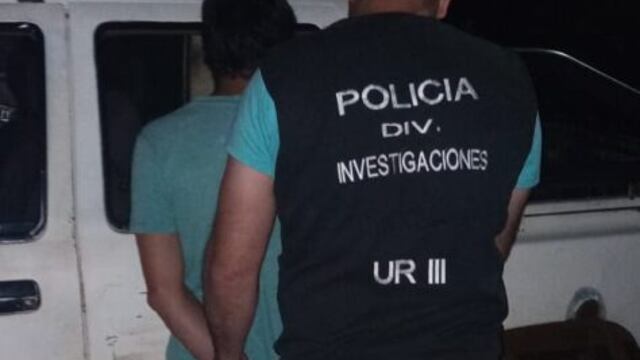 Eldorado: individuo fue detenido por sustraer un televisor de una vivienda.