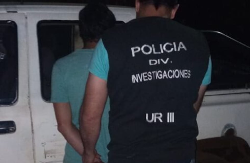 Eldorado: individuo fue detenido por sustraer un televisor de una vivienda