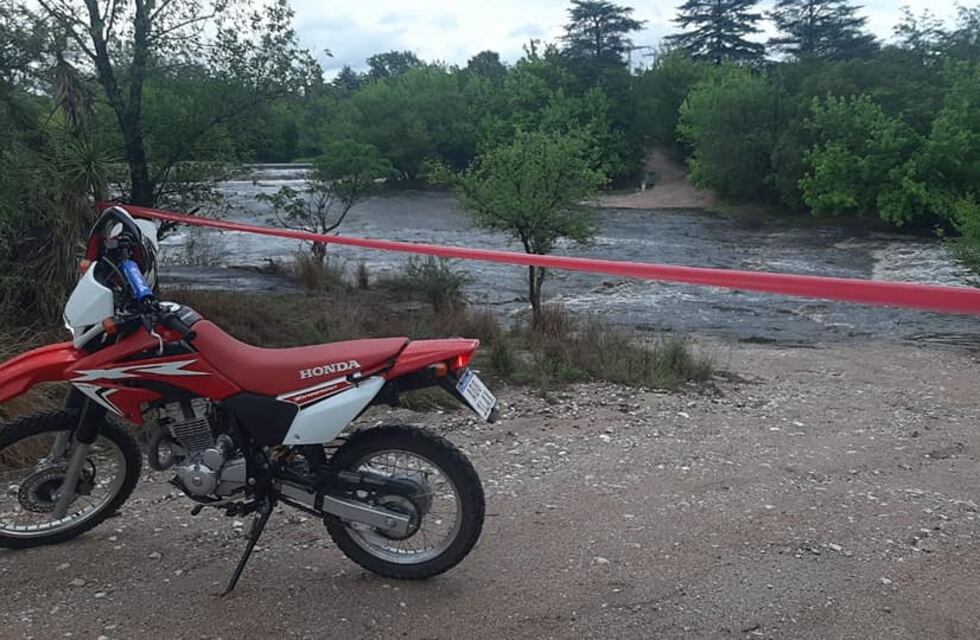 Llegaron las lluvias a Punilla y los ríos de a poco incrementan su caudal